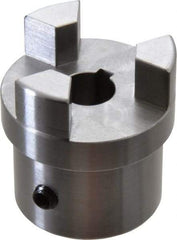 Boston Gear - 5/8" Max Bore Diam, FC20 Coupling Size, Flexible Half Coupling - 2" OD, 3.69" OAL, Steel - Exact Industrial Supply
