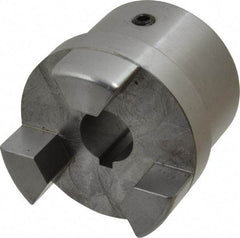 Boston Gear - 3/4" Max Bore Diam, FC25 Coupling Size, Flexible Half Coupling - 2-1/2" OD, 4.13" OAL, Steel - Exact Industrial Supply