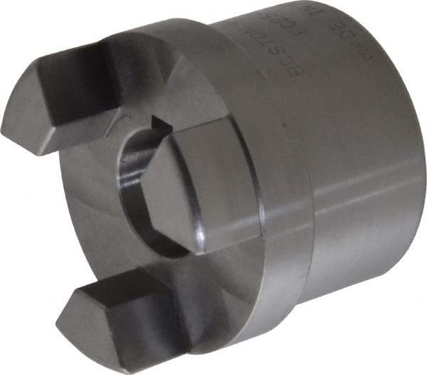 Boston Gear - 1" Max Bore Diam, FC25 Coupling Size, Flexible Half Coupling - 2-1/2" OD, 4.13" OAL, Steel - Exact Industrial Supply