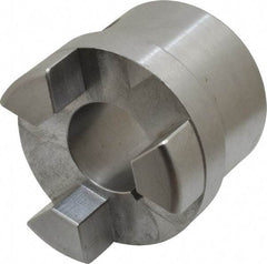 Boston Gear - 1-1/8" Max Bore Diam, FC25 Coupling Size, Flexible Half Coupling - 2-1/2" OD, 4.13" OAL, Steel - Exact Industrial Supply
