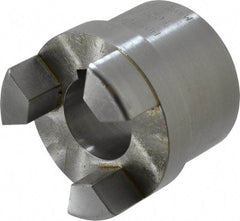 Boston Gear - 1-3/16" Max Bore Diam, FC25 Coupling Size, Flexible Half Coupling - 2-1/2" OD, 4.13" OAL, Steel - Exact Industrial Supply