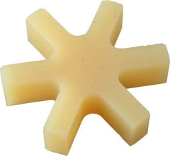 Boston Gear - 1-3/8" Max Bore Diam, FC25 Coupling Size, Flexible 3-Jaw Insert Coupling - 2-1/2" OD, Polyurethane, Order 2 Hubs & 1 Insert for Complete Coupling - Exact Industrial Supply