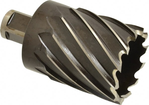 Milwaukee Tool - 1-7/8" Diam x 2" Deep High Speed Steel Annular Cutter - Exact Industrial Supply