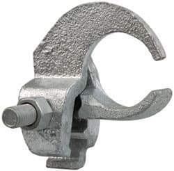 Cooper Crouse-Hinds - 1-1/2 Pipe, Iron, Electro Galvanized Conduit Clamp - Exact Industrial Supply