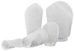 Value Collection - 800 Micron, Size 9, 90 GPM Max Flow, Liquid Bag Filter - 5.5 Inch Diameter, 31 Inch Long, 3.4 Sq. Ft. - Exact Industrial Supply