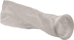 Value Collection - 250 Micron, Size 2, 180 GPM Max Flow, Liquid Bag Filter - 7 Inch Diameter, 32 Inch Long, 5 Sq. Ft. - Exact Industrial Supply