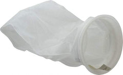 Value Collection - 600 Micron, Size 2, 180 GPM Max Flow, Liquid Bag Filter - 7 Inch Diameter, 32 Inch Long, 5 Sq. Ft. - Exact Industrial Supply