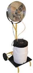 TPI - 18" Fan, 5,750 CFM, 1/8 hp Misting Cooler - 1 Speed, 1 Phase, 120 Volts, 2.2 Amps - Exact Industrial Supply