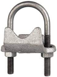 Cooper Crouse-Hinds - Malleable Iron Rigid Conduit Clamp - Electrogalvanized Finish - Exact Industrial Supply