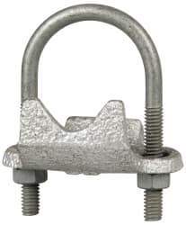 Cooper Crouse-Hinds - Malleable Iron Rigid Conduit Clamp - Electrogalvanized Finish - Exact Industrial Supply