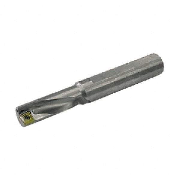 Allied Machine and Engineering - 0.89" Max Drill Depth, 2.25xD, 8mm Diam, Indexable Insert Drill - 1 Insert, 1/2" Shank Diam, Straight Shank - Exact Industrial Supply