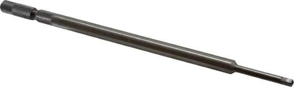 Made in USA - #12 Inch Tap, 9 Inch Overall Length, 3/8 Inch Max Diameter, Tap Extension - 0.22 Inch Tap Shank Diameter, 0.194 Inch Extension Shank Diameter, 0.152 Inch Extension Square Size, 1 Inch Tap Depth, Tool Steel - Exact Industrial Supply