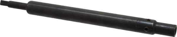 Walton - 7/16 Inch Tap, 8 Inch Overall Length, 5/8 Inch Max Diameter, Tap Extension - 0.324 Inch Tap Shank Diameter, 0.323 Inch Extension Shank Diameter, 0.241 Inch Extension Square Size, Alloy Steel - Exact Industrial Supply