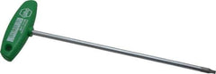 Wiha - T15 Standard Torx Key - Flag-Style, 7-7/8" Length Under Head, 200mm OAL - Exact Industrial Supply