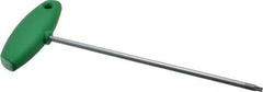 Wiha - T20 Standard Torx Key - Flag-Style, 7-7/8" Length Under Head, 200mm OAL - Exact Industrial Supply