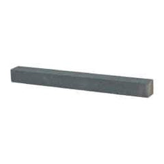 Value Collection - Square, Silicon Carbide, Toolroom Finishing Stick - 4" Long x 3/8" Wide x 3/8" Thick, Medium Grade - Exact Industrial Supply