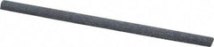 Value Collection - Half Round, Silicon Carbide, Toolroom Finishing Stick - 4" Long x 1/4" Wide, Coarse Grade - Exact Industrial Supply