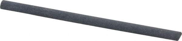 Value Collection - Half Round, Silicon Carbide, Toolroom Finishing Stick - 4" Long x 1/4" Wide, Medium Grade - Exact Industrial Supply