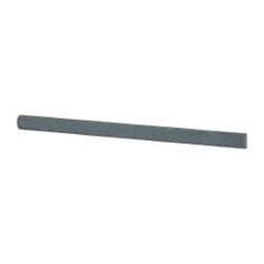 Value Collection - Half Round, Silicon Carbide, Toolroom Finishing Stick - 4" Long x 1/4" Wide, Fine Grade - Exact Industrial Supply
