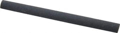 Value Collection - Half Round, Silicon Carbide, Toolroom Finishing Stick - 4" Long x 3/8" Wide, Medium Grade - Exact Industrial Supply