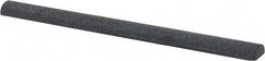 Value Collection - Half Round, Silicon Carbide, Toolroom Finishing Stick - 4" Long x 3/8" Wide, Fine Grade - Exact Industrial Supply