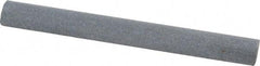 Value Collection - Half Round, Silicon Carbide, Toolroom Finishing Stick - 4" Long x 1/2" Wide, Medium Grade - Exact Industrial Supply