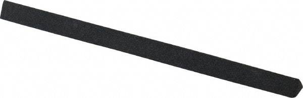 Value Collection - Three Square, Silicon Carbide, Toolroom Finishing Stick - 4" Long x 1/4" Wide, Medium Grade - Exact Industrial Supply