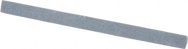 Value Collection - Three Square, Silicon Carbide, Toolroom Finishing Stick - 4" Long x 1/4" Wide, Fine Grade - Exact Industrial Supply