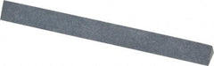Value Collection - Three Square, Silicon Carbide, Toolroom Finishing Stick - 4" Long x 3/8" Wide, Medium Grade - Exact Industrial Supply