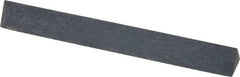 Value Collection - Three Square, Silicon Carbide, Toolroom Finishing Stick - 4" Long x 1/2" Wide, Fine Grade - Exact Industrial Supply