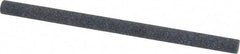 Value Collection - Round, Silicon Carbide, Toolroom Finishing Stick - 4" Long x 1/4" Wide, Coarse Grade - Exact Industrial Supply