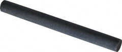 Value Collection - Round, Silicon Carbide, Toolroom Finishing Stick - 4" Long x 3/8" Wide, Medium Grade - Exact Industrial Supply
