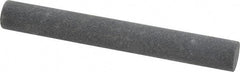 Value Collection - Round, Silicon Carbide, Toolroom Finishing Stick - 4" Long x 1/2" Wide, Coarse Grade - Exact Industrial Supply