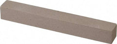 Value Collection - Square, Aluminum Oxide, Toolroom Finishing Stick - 4" Long x 1/2" Wide x 1/2" Thick, Fine Grade - Exact Industrial Supply