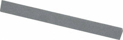 Value Collection - Three Square, Aluminum Oxide, Toolroom Finishing Stick - 4" Long x 3/8" Wide, Medium Grade - Exact Industrial Supply
