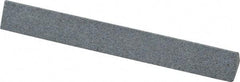 Value Collection - Three Square, Aluminum Oxide, Toolroom Finishing Stick - 4" Long x 1/2" Wide, Coarse Grade - Exact Industrial Supply