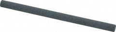 Value Collection - Round, Aluminum Oxide, Toolroom Finishing Stick - 4" Long x 1/4" Wide, Coarse Grade - Exact Industrial Supply