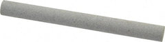 Value Collection - Round, Aluminum Oxide, Toolroom Finishing Stick - 4" Long x 3/8" Wide, Medium Grade - Exact Industrial Supply