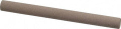 Value Collection - Round, Aluminum Oxide, Toolroom Finishing Stick - 4" Long x 3/8" Wide, Fine Grade - Exact Industrial Supply