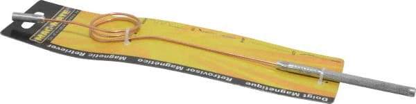 Mag-Mate - 20" Long Magnetic Retrieving Tool - 3 Lb Max Pull, 5/16" Head Diam, Rare Earth - Exact Industrial Supply