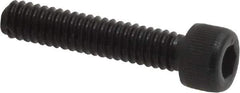 Value Collection - #5-40 UNC Hex Socket Drive, Socket Cap Screw - Alloy Steel, Black Oxide Finish, Fully Threaded, 5/8" Length Under Head - Exact Industrial Supply