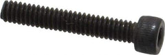 Value Collection - #5-40 UNC Hex Socket Drive, Socket Cap Screw - Alloy Steel, Black Oxide Finish, Fully Threaded, 3/4" Length Under Head - Exact Industrial Supply