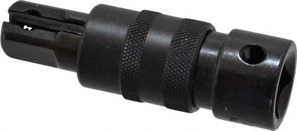 Proto - 1/2" Drive Impact Locking Socket Extension - 3" OAL, Black Oxide Finish - Exact Industrial Supply