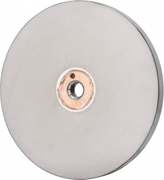 Accu-Finish - 6" Diam, 1/2" Hole Size, 1/2" Overall Thickness, 1,200 Grit, Tool & Cutter Grinding Wheel - Ultra Fine Grade, Diamond - Exact Industrial Supply