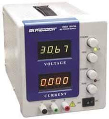 B&K Precision - 0 to 1 Amp, 0 to 30 VDC Output, Power Supply - 6.2 Inch Wide x 5-1/2 Inch Deep x 12-1/2 Inch High, Analog - Exact Industrial Supply