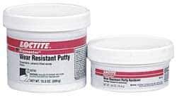 Loctite - 1 Lb Kit Gray Epoxy Resin Putty - -20 to 225°F Operating Temp, 6 hr Full Cure Time, Series 135 - Exact Industrial Supply
