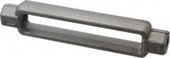 Made in USA - 5,200 Lb Load Limit, 3/4" Thread Diam, 6" Take Up, Steel Turnbuckle Body Turnbuckle - 8-1/8" Body Length, 1-1/16" Neck Length, 16" Closed Length - Exact Industrial Supply