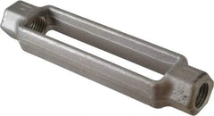 Made in USA - 10,000 Lb Load Limit, 1" Thread Diam, 6" Take Up, Steel Turnbuckle Body Turnbuckle - 8-3/4" Body Length, 1-3/8" Neck Length, 18" Closed Length - Exact Industrial Supply