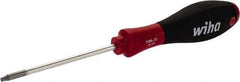Wiha - TR10 Torx Driver - 3.1" Blade Length, Ergonomic Handle - Exact Industrial Supply