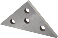 Value Collection - 90° Angle, 3 Inch Long, 1/4 Inch Thick, Angle Block - 10 Minutes Accuracy - Exact Industrial Supply